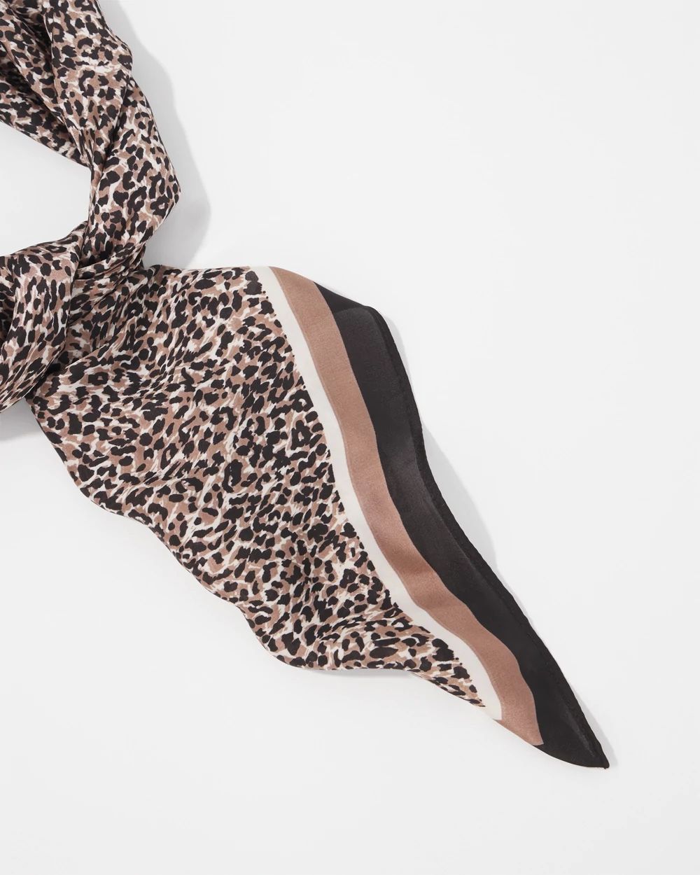 Leopard Print Square Scarf | White House Black Market